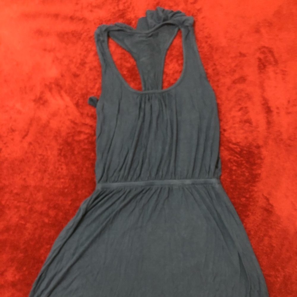 Navy Racerback Dress